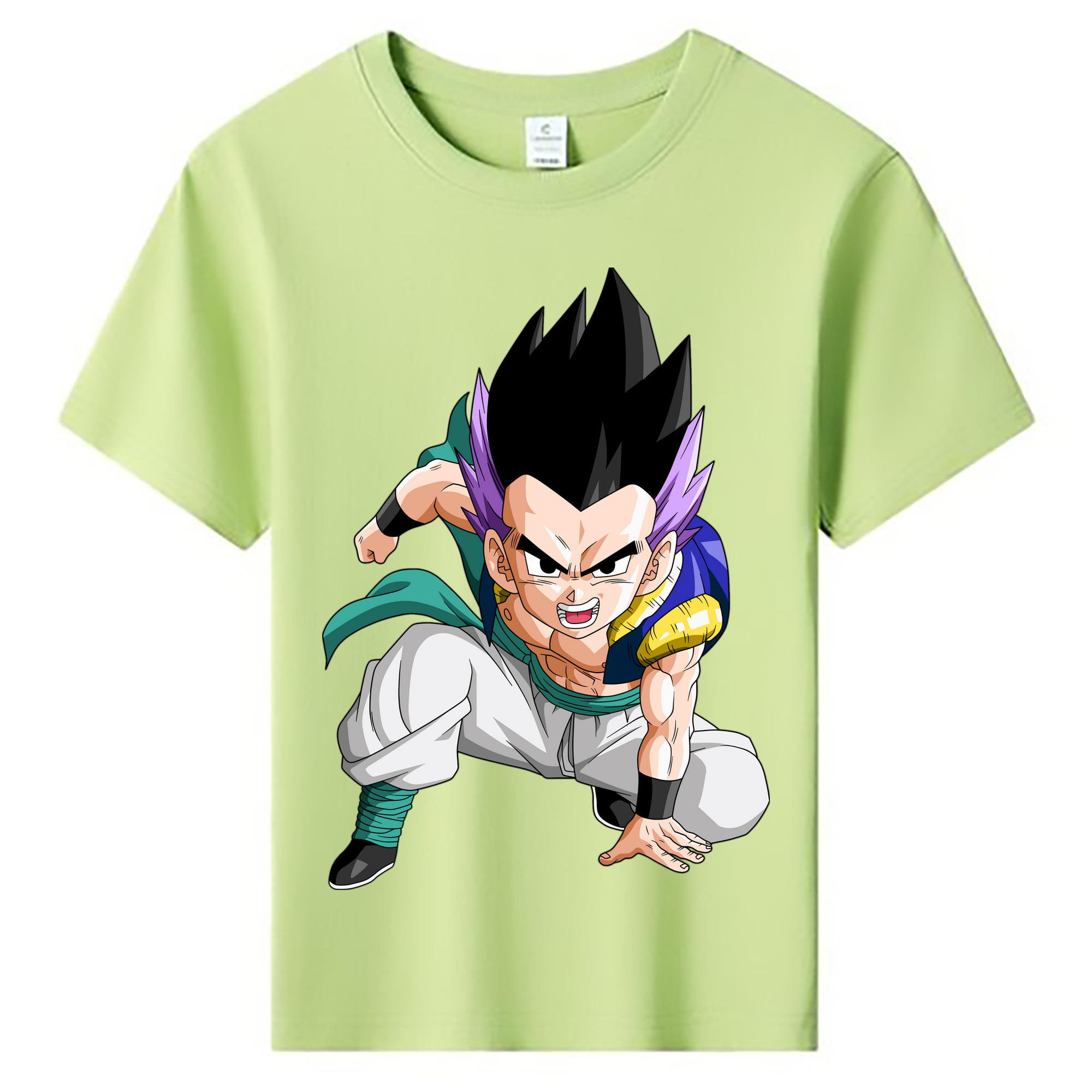 （画像用） ドラゴンボール 孫 悟飯（そんごはん）DRAGON BALL Son Gohan 綿100％キッズTシャツ（フロントプリント）